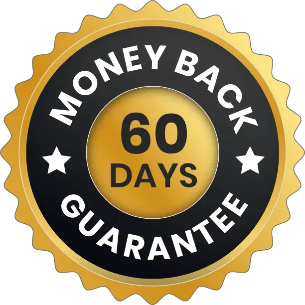 60 day guarantee badge